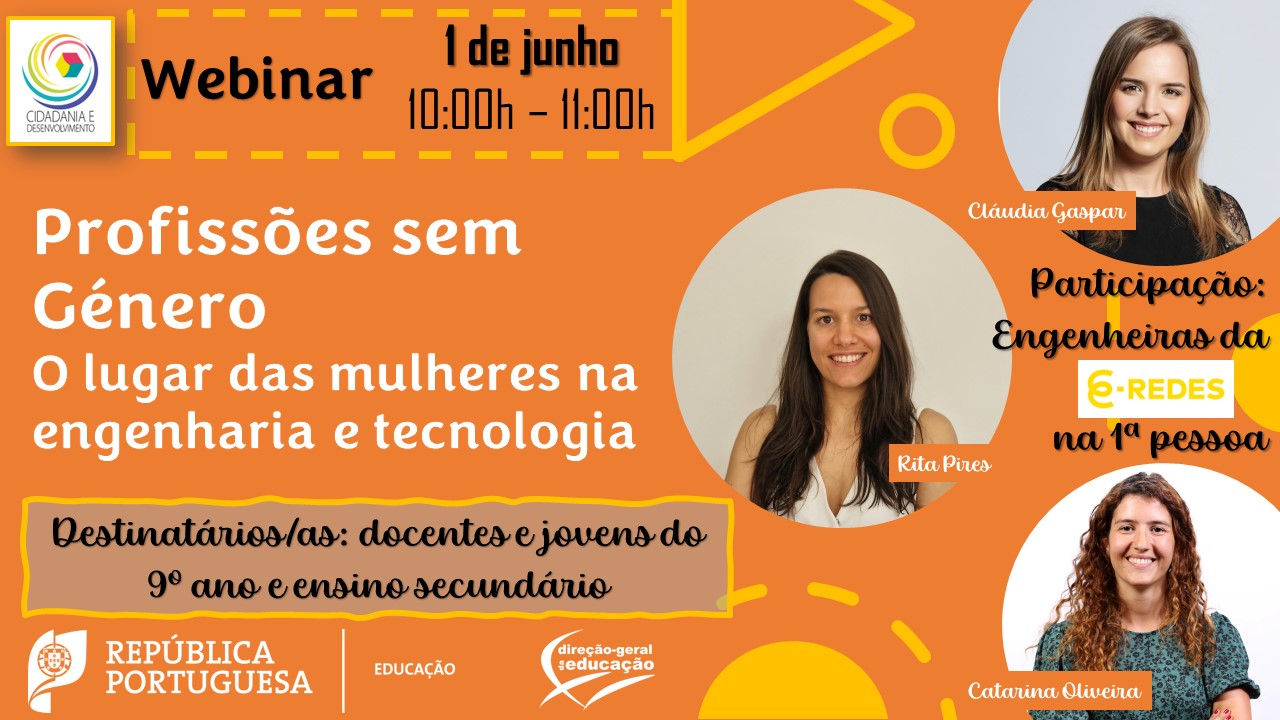 webinar profissões sem género