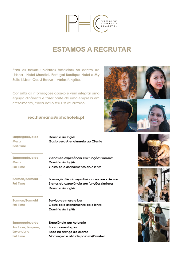 recrutamento phc hotels