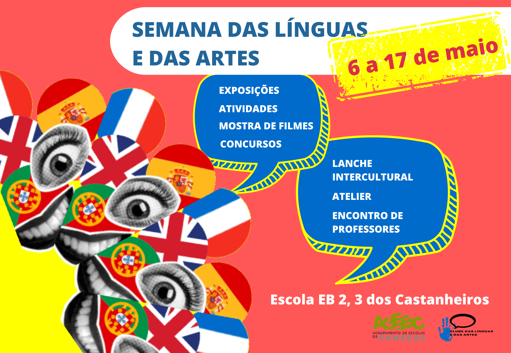Cartaz Semana Linguas Artes2024