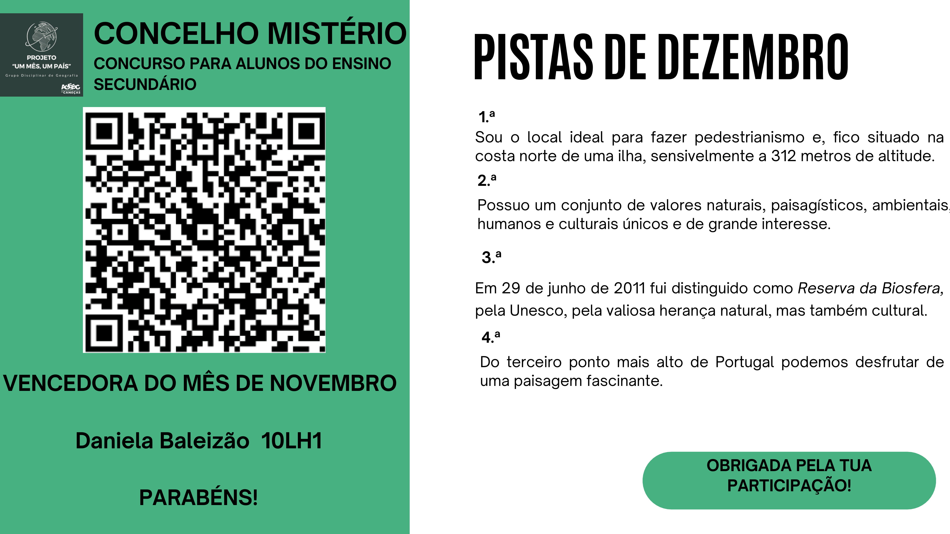 PISTAS DEZEMBRO 2