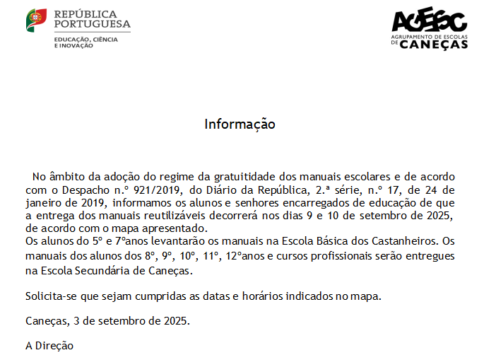 informacao entrega manuais 1