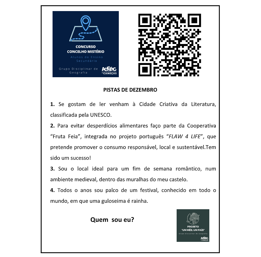 QR Pistas Concelho novembro