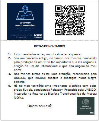 QR Pistas Concelho novembro