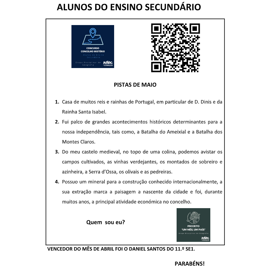 QR Pistas Concelho novembro